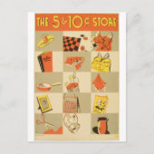 Nickel und Dime Postkarte (Vorderseite)