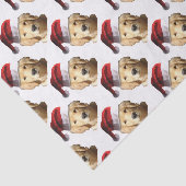 NICKEL-WITH-A-HAT-3 SEIDENPAPIER (Ausschnitt)