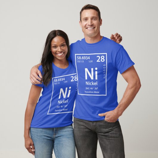 Nickelelement (weiß) T-Shirt (Unisex)