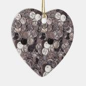 Nickelmünzen Grafisch Keramik Ornament (Rechts)