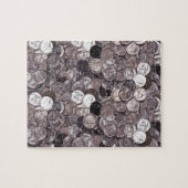 Nickelmünzen Grafisch Puzzle (Horizontal)