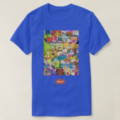 Nickelodeon Classic 90er-Zeichen  T-Shirt (Design vorne)