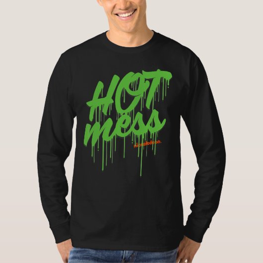 Nickelodeon Slime Hot Mess T-Shirt (Vorderseite)