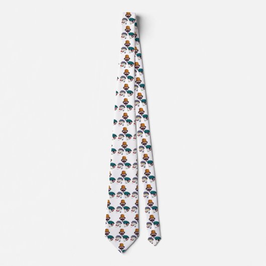 Nickelplattierte Krawatte (Vorderseite)