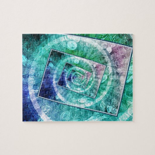 Nickels in Unendlichkeit spinnen Puzzle (Horizontal)