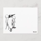 Nicken Sie es aus!! Postkarte (Rückseite)
