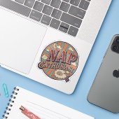 Nicker Enthusiast Aufkleber (Laptop mit iPhone)