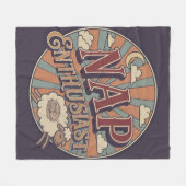 Nicker-Enthusiast Fleecedecke (Vorderseite (Horizontal))