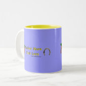 Nicker more, Kick Weniger Tasse (Vorderseite Links)