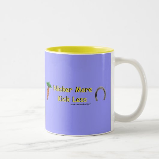 Nicker more, Kick Weniger Tasse (Rechts)