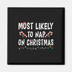 Nickerchen am wahrscheinlichsten bei Weihnachts-Ma Magnet