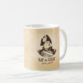 Nickerchen des Großen Napoleon Funny Kaffeetasse (VorderseiteRechts)