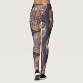 Nickerchen-Enthusiast Leggings (Rückseite)