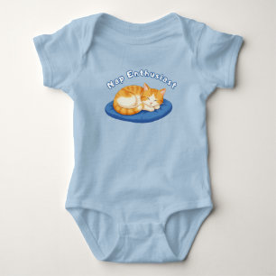 Nickerchen-Enthusiasten Baby Strampler