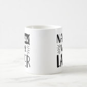 Nickerchen funktioniert jetzt später kaffeetasse (Mittel)