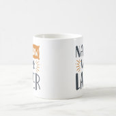 Nickerchen funktioniert jetzt später kaffeetasse (Mittel)