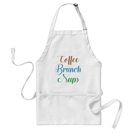 Nickerchen für den Kaffeegebrauch Schürze (Vorne)