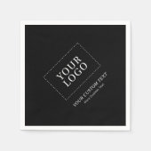 Nickerchen für die Werbung für kundenspezifische F Serviette (Vorderseite)