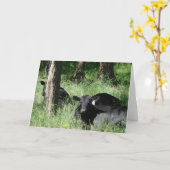 Nickerchen Karte (Gelbe Blume)