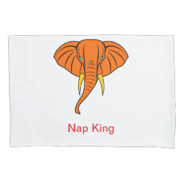 Nickerchen King Elephant Kissen Cover