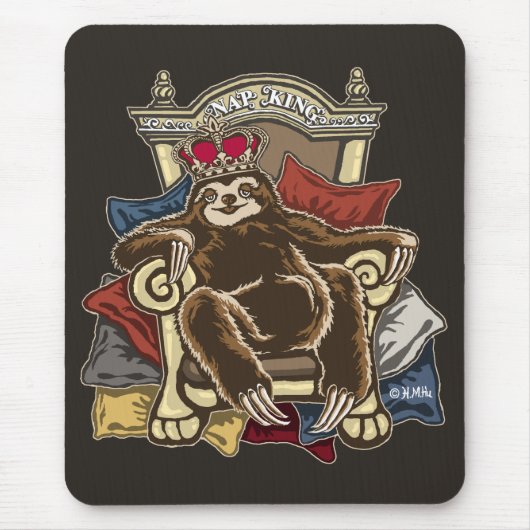 Nickerchen King Mousepad (Vorne)