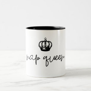 Nickerchen-Königin-Tasse Zweifarbige Tasse