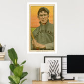 Nickerchen Lajoie Baseball Card 1910 Poster (Heimbüro)