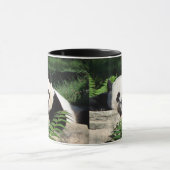 Nickerchen machender großer Panda Tasse (Zentrum)