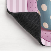 Nickerchen machendes Kätzchen Mousepad (Ecke)