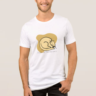 "Nickerchen Mode" Cat T - Shirt - Geschenk für Tie