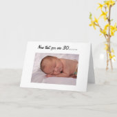 NICKERCHEN- ODER ZEITVERKEHR ZUM PARTY-BIRTHTAG KARTE (Gelbe Blume)