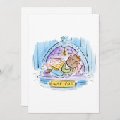 Nickerchen Pod Einladung (Vorne/Hinten)