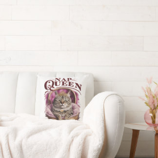 Nickerchen Queen Cat Pillow Kissen