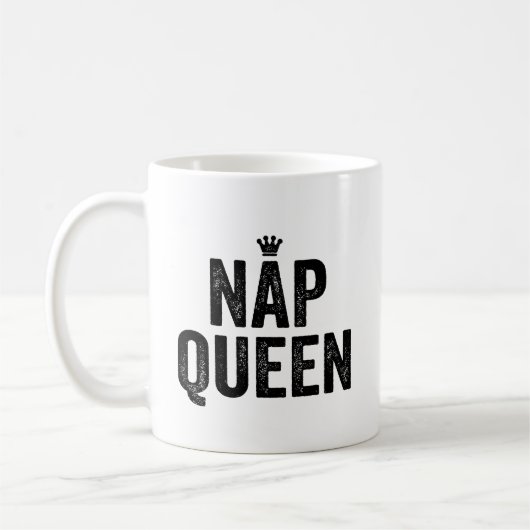 Nickerchen Queen Girls schlafen schlampige Mode lu Kaffeetasse (Links)