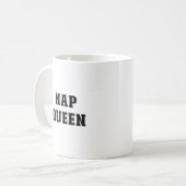 Nickerchen Queen Kaffeetasse (Vorderseite Links)