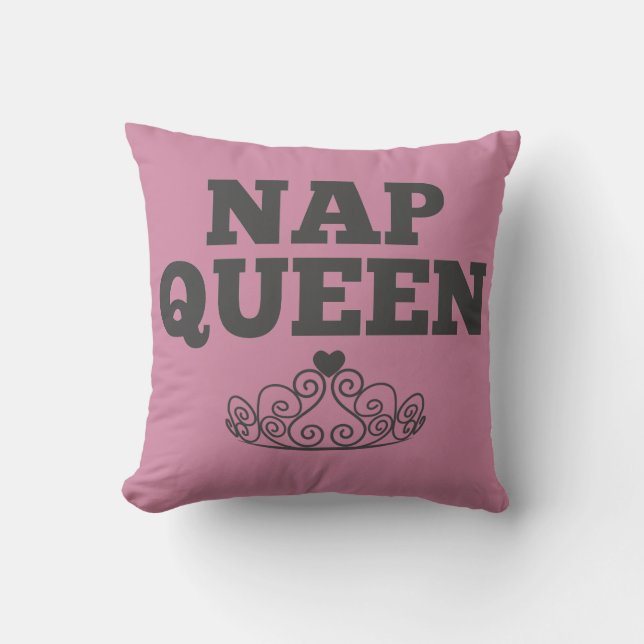 Nickerchen Queen Pillow Kissen (Vorderseite)