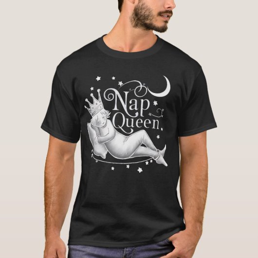 Nickerchen Queen T-Shirt (Vorderseite)