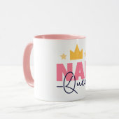 Nickerchen Queen Tasse (Vorderseite Links)