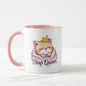Nickerchen Queen Tasse (Links)