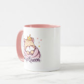 Nickerchen Queen Tasse (Vorderseite Links)