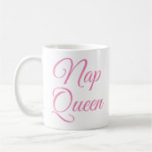 Nickerchen Queen Tasse | Funny & Spaß Zitat Slogan (Links)
