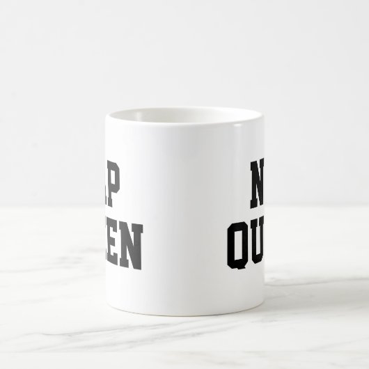 Nickerchen Queen Tasse | Funny & Spaß Zitat Slogan (Mittel)