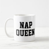 Nickerchen Queen Tasse | Funny & Spaß Zitat Slogan (Links)