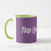 Nickerchen Queen Typografie Tasse (Links)