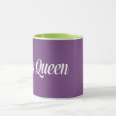 Nickerchen Queen Typografie Tasse (Zentrum)