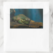 Nickerchen Rechteckiger Aufkleber (Tasche)