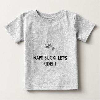 NICKERCHEN SIND ZUM KOTZEN! LASSEN SIE US BABY T-SHIRT