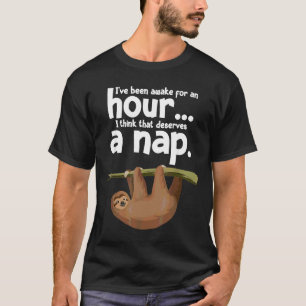 Nickerchen Sloth Sleep Narcolepsis Awareness Narco T-Shirt