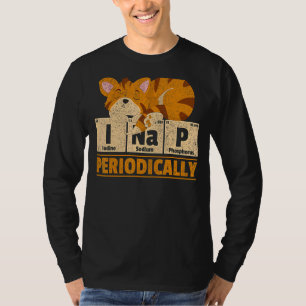 Nickerchen Tierschlafen Tiger Periodischer Tiger T-Shirt