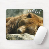 Nickerchen Time Bear Mousepad (Mit Mouse)